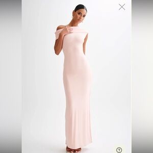 Meshki Cassandra off the shoulder maxi dress